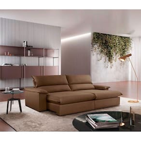 Sofá Filadélfia Veludo 2 Módulos 120cm B25cm Meu Sofá Online B016 Veludo Marrom