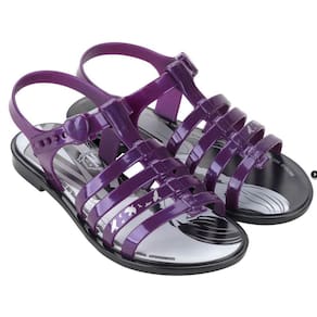 Sandália Infantil Grendene Kids Wandinha Dark Fashion
