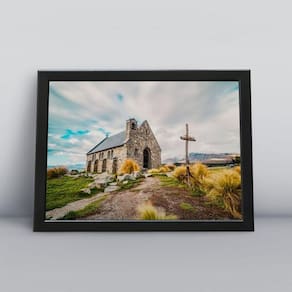 Quadros TAC Religião Cristã 092 - 20x30cm - MDF - Colorido