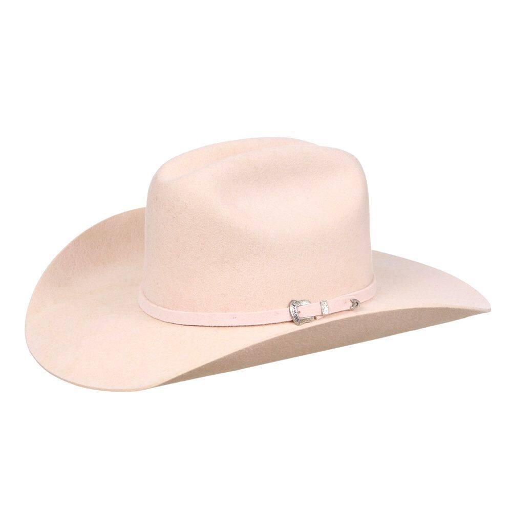 Chapéu de Feltro Arizona Rosa Claro Pralana 35699