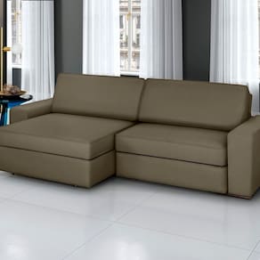 Sofá Cosmos - Retrátil / Reclinável 240 Cm Marrom