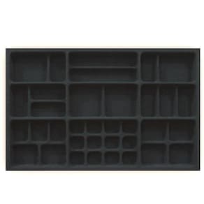 Porta Joias Aveludado Preto  Pj-22  667 X 436 Moldplast