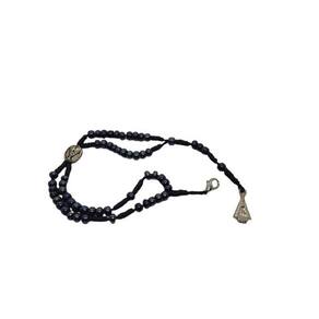 Terço Pulseira Nossa Senhora Hematita