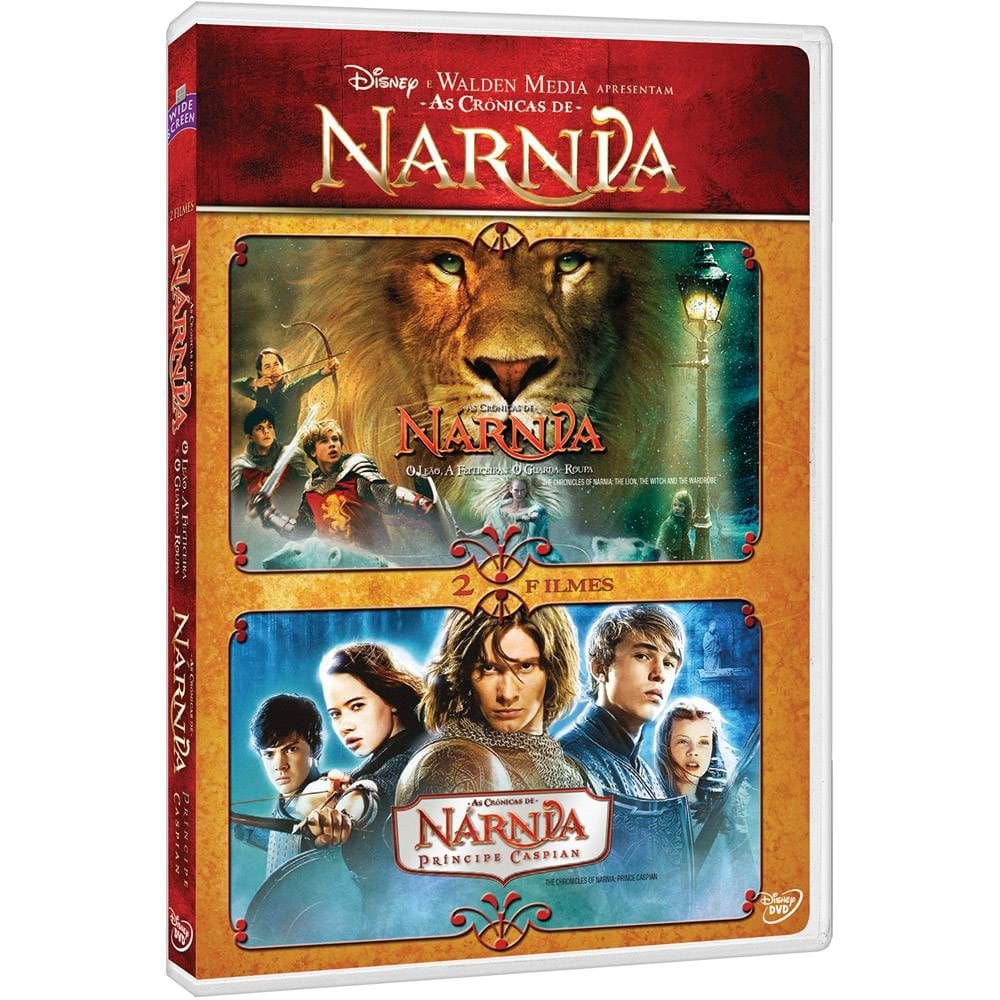 DVD Duplo Crônicas de Nárnia