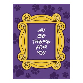 Kit 3 Placas Au Be There For You 36X46