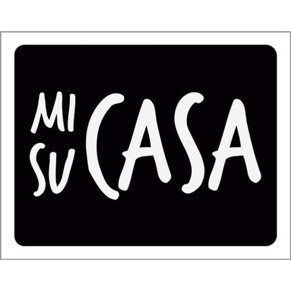 Kit 3 Placas Mi Casa Su Casa Ml2219 36X46