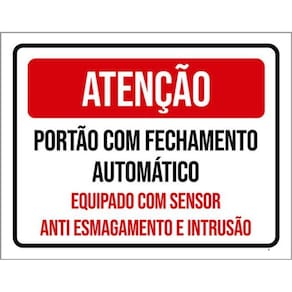 Kit 3 Placa Equipamento Sensor Esmagamento Intrusão 36X46