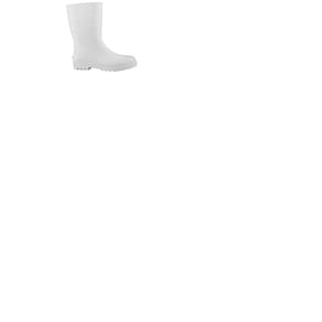 Bota Pvc Limpeza Faxina Branca Antiderrapante Tamanho 42