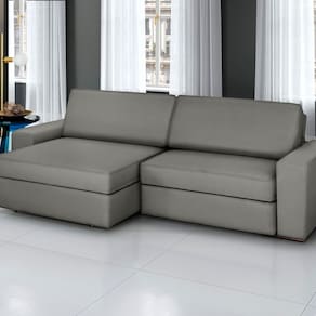 Sofá Cosmos - Retrátil / Reclinável 240 Cm Cinza