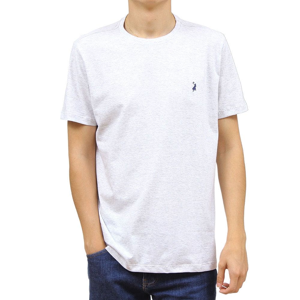 Camiseta Masculina Cinza Austin 34587
