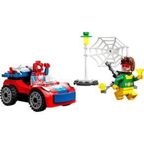 Bloco de Montar - Marvel Spidey – O Carro do Homem-Aranha e Doc Ock - 48 peças - LEGO