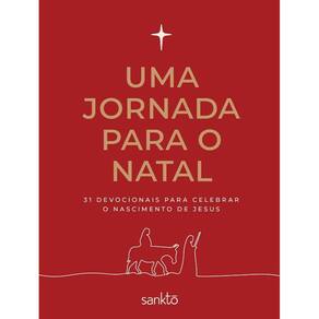 Devocional Uma Jornada para o Natal Capa Vermelha