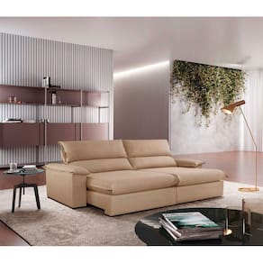 Sofá Filadélfia Linho 02 Módulos 90cm B25cm Meu Sofá Online A226 Linho Bege