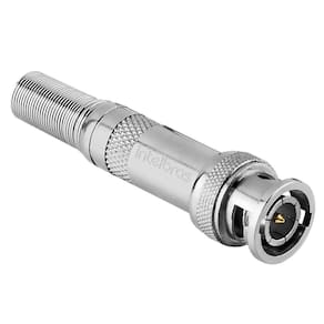 Conector Bnc Macho Com Mola E Parafuso Intelbras Conex 1000