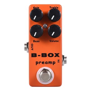 Pedal de efeito de guitarra Mosky Mini para instrumentos musicais