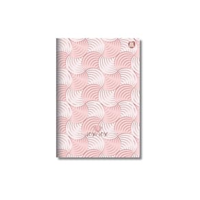 Caderno (PEQUENO) 1/4 Costurado Rosa Rose 32 Folha 15x21cm Capa Flexivel Animativa