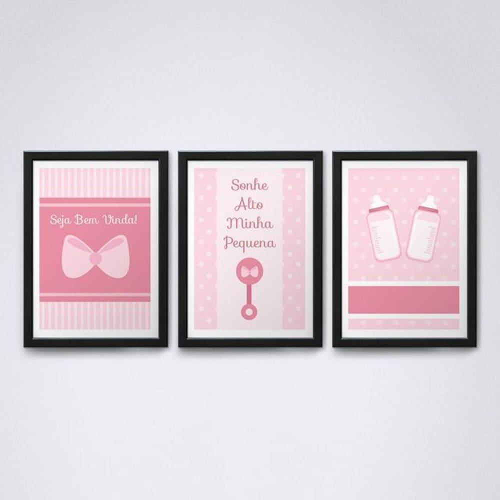 Quadro Decorativo 30x20cm Família 24 Moldura Preta