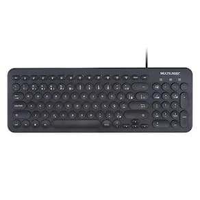 Teclado Multilaser Com Fio E Teclas Redondas - Tc234