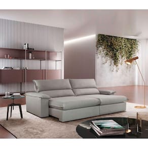 Sofá Filadélfia Linho 02 Módulos 120cm B25cm Meu Sofá Online A230 Linho Cinza