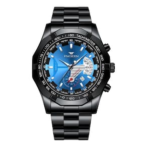 Relógio impermeável não mecânico com mostrador grande de 44 mm