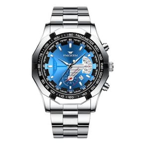 Relógio impermeável não mecânico com mostrador grande de 44 mm