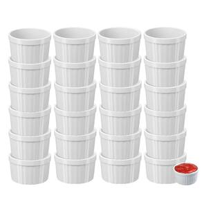 Kit24 Molheira Ramekin Potinho Pote Molho Petisco Coza 150Ml