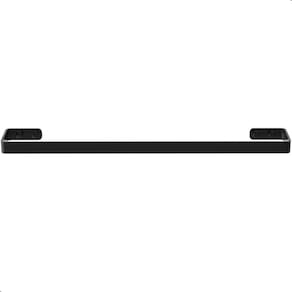 Suporte Pendurador Porta Toalha De Banho Banheiro Preto Zmt