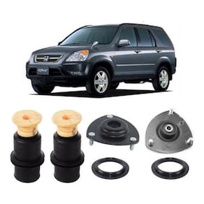 Kit 2 Coxim Batente Coifa Dianteira Honda Crv 2002 Até 2006