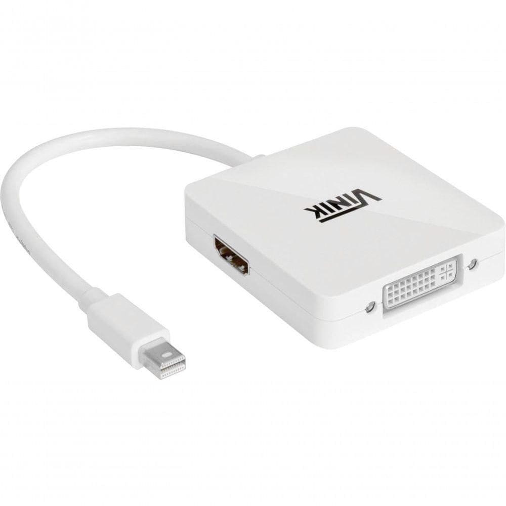 Adaptador Mini Displayport X Dvi-hdmi-displayport 3 Em 1 - Mdp-3in