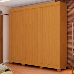 Guarda-Roupa Casal Japão 3 Portas Linhamobília