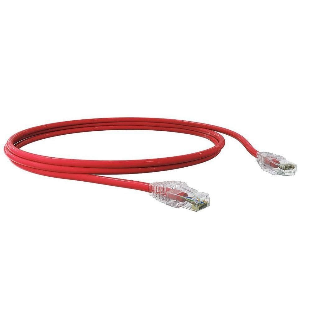 Patch Cord U-utp Cat.6 Cmx T568a-b 1.5 Metro Vermelho 35123008