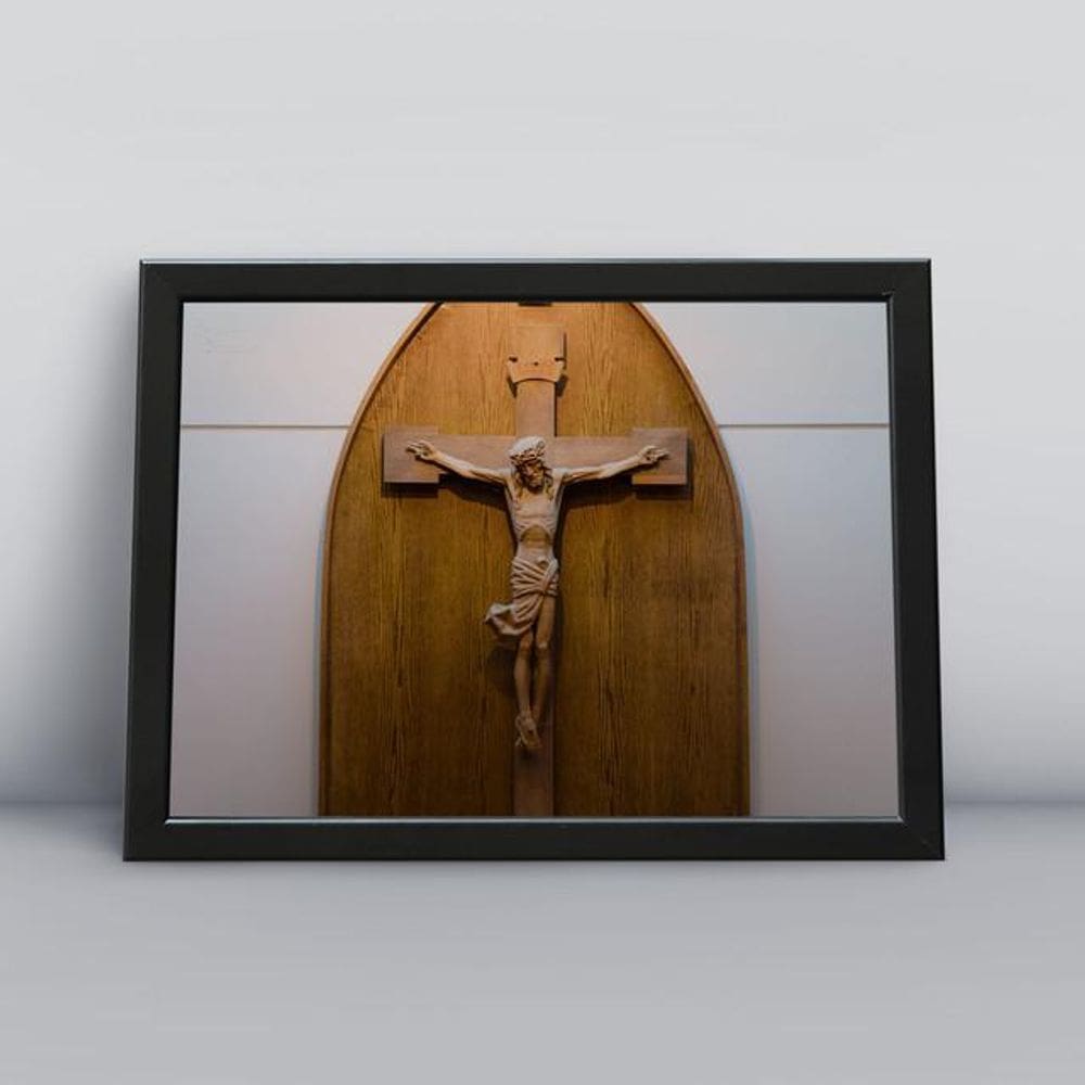 Quadros TAC Religião Cristã 093 - 20x30cm - MDF - Colorido