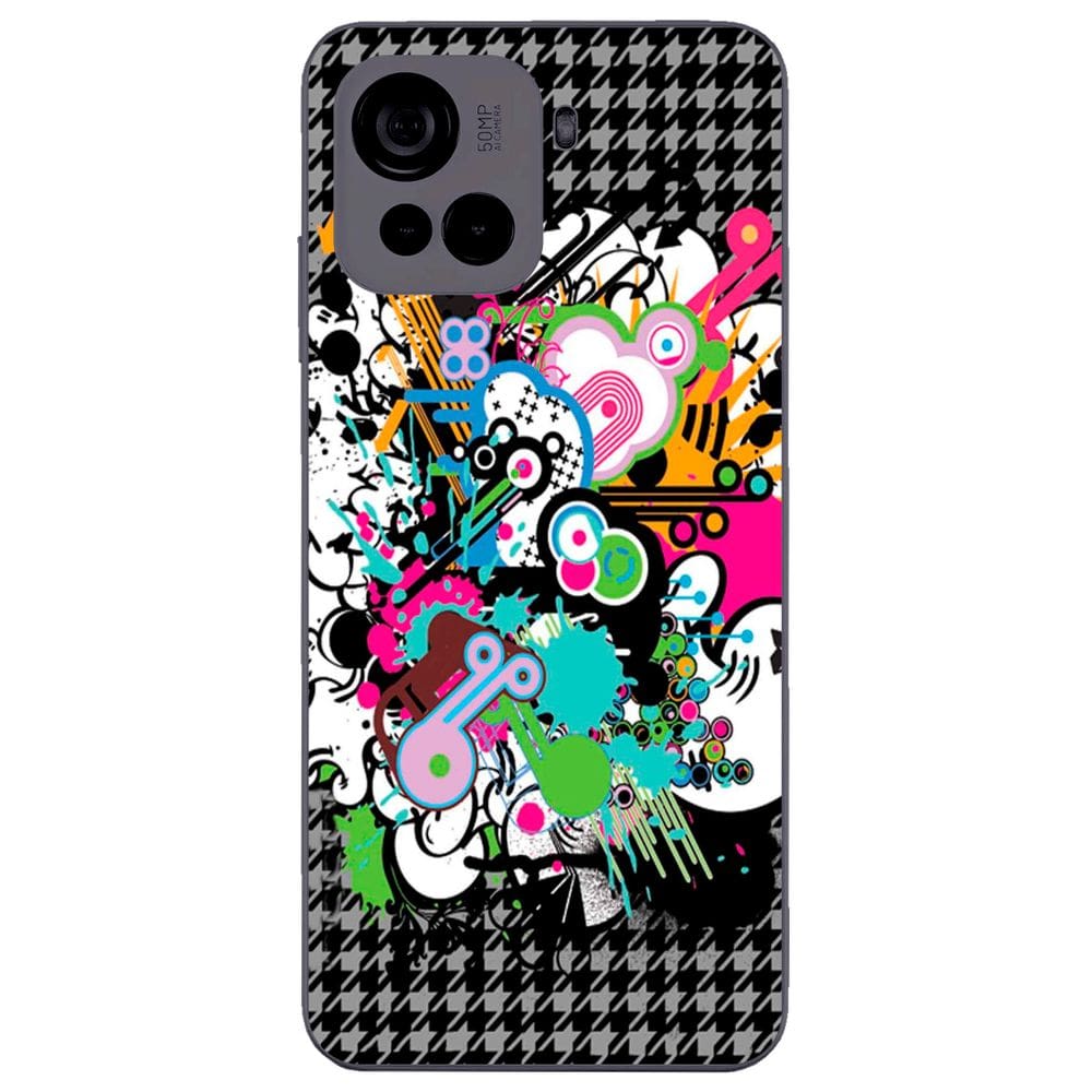 Capa Adesivo Skin022 Verso Para Multilaser M23