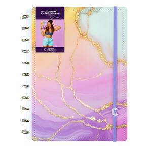 Caderno Inteligente Ci By Luara Aurora Tamanho A4 Grande Capa Dura Disco Universitário Escolar Folha Destacável 90g