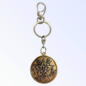 Chaveiro Tetragramaton 10 Cm Metal - Escolha A Cor