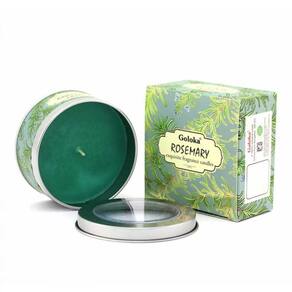 Vela Aromática Lata Indiana Goloka Vegano - Escolha O Aroma