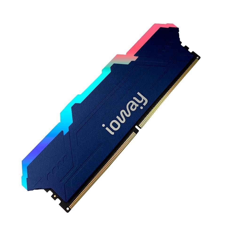 Memória Ram 16Gb Ddr4 Rgb Dissipador De Calor 3200Mhz Ioway