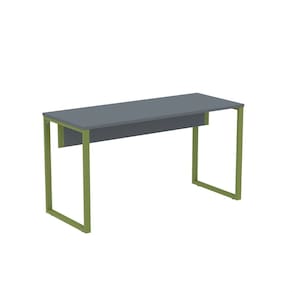 Mesa Madeira 1500x700mm M150/70p25tub Grafito/Verde Miró