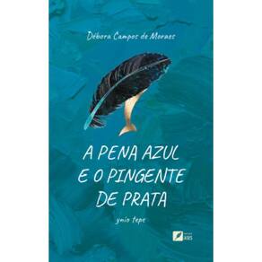 A pena azul e o pingente de prata