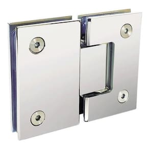 Kit 2 Dobradiças 1010 Inox 180º Porta E Box Vid/Vid Gv48 Aco