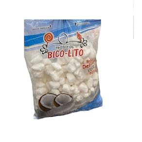 Pacote Bala Delícia Coco 800G Bico-Lito- Bala Tradicional