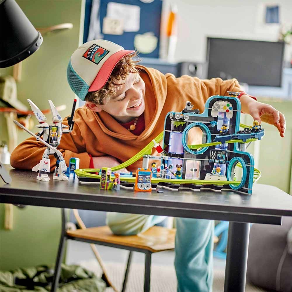 Bloco de Montar - CITY - Parque de Montanha-Russa Mundo | Casas Bahia