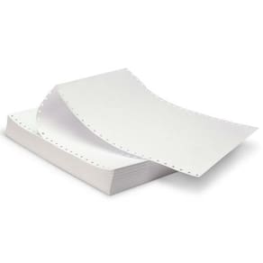 Formulario Continuo 80C 2V Branco Carbono 240X280 1500Jg Mp