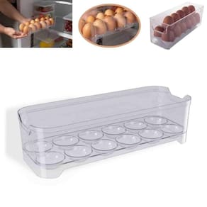 Porta Ovos Organizador Para Geladeira Empilhável Acrílico Uz