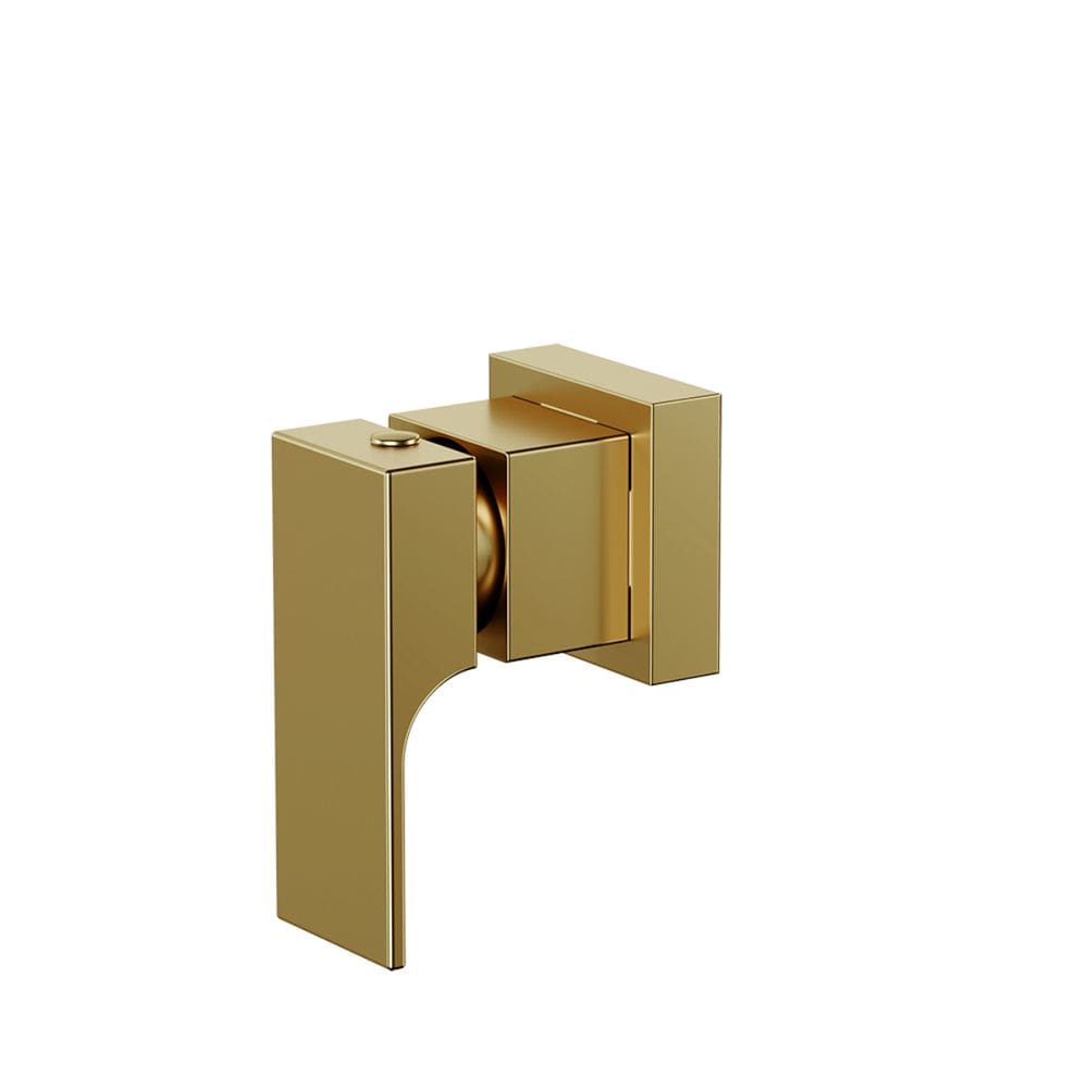 ACABAMENTO PARA REGISTRO 3/4, 1/2 e 1 FANI RETTA DOURADO FOSCO 509 DV330