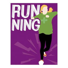 Kit 10 Placas Running 36X46