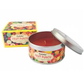Vela Aromática Lata Indiana Goloka Vegano - Escolha O Aroma
