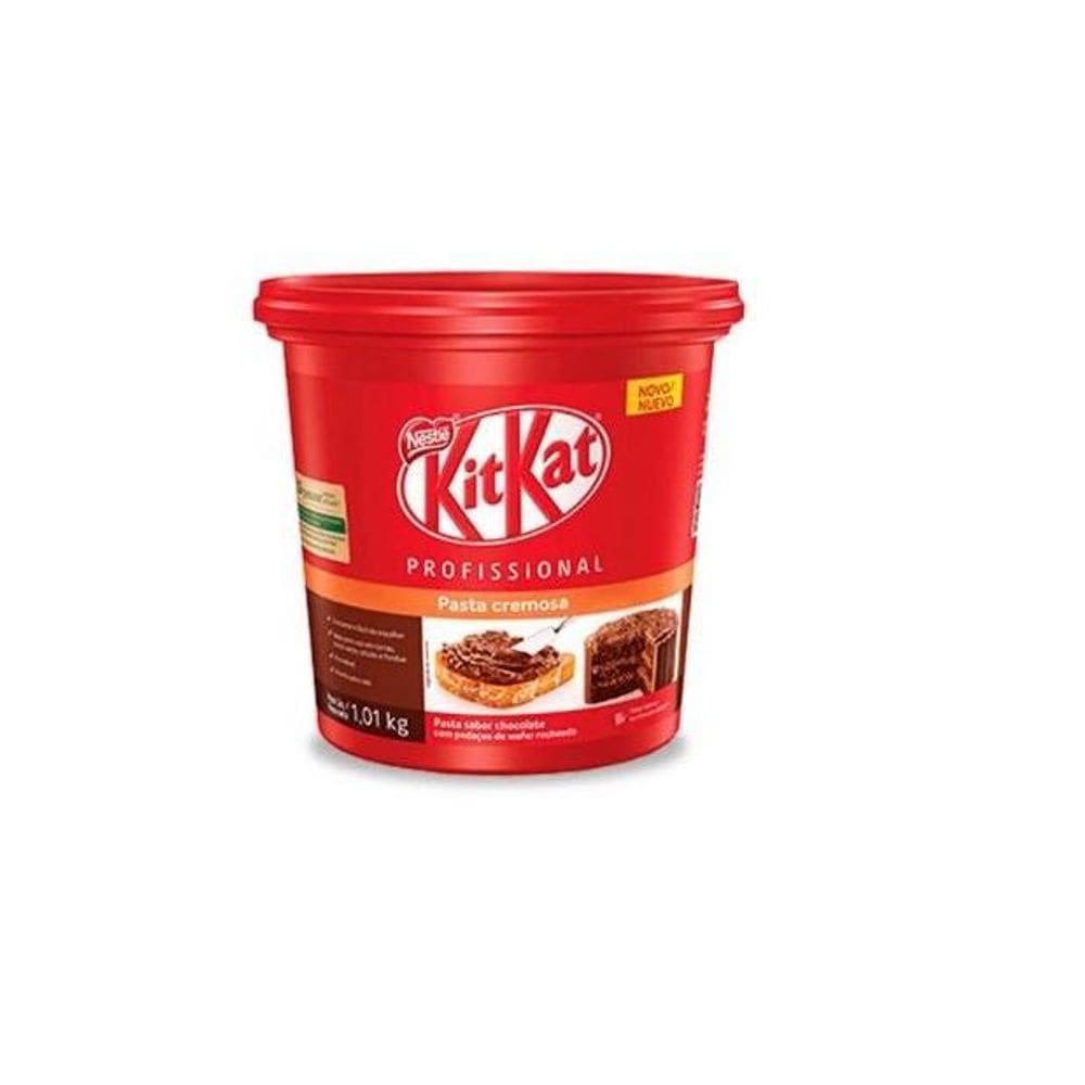 Pasta Cremosa Kitkat Recheio Cobertura Nestle 1,01Kg