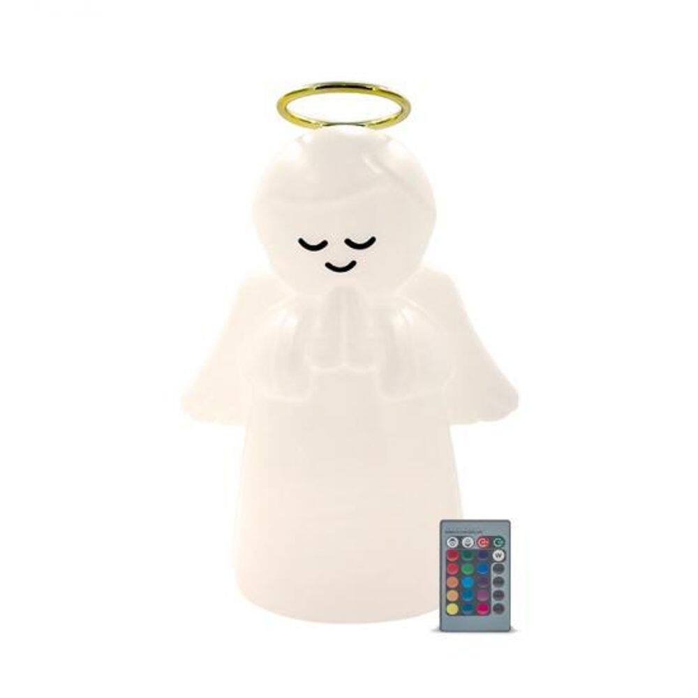 Luminária Anjo Led Rgb Com Fio