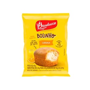 Bolinho Bauducco Mini Bolo 40G Laranja